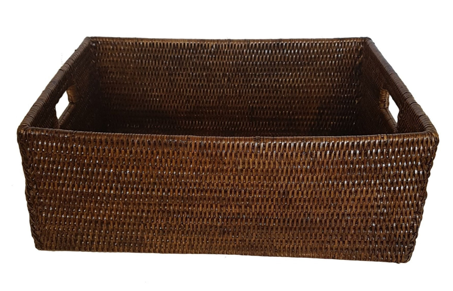 High Domestic Basket With Handgrips