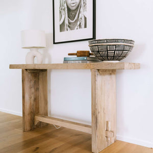 Yashar Rustic Console Table