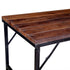 Emile Iron and wood Trestle Table - 3M