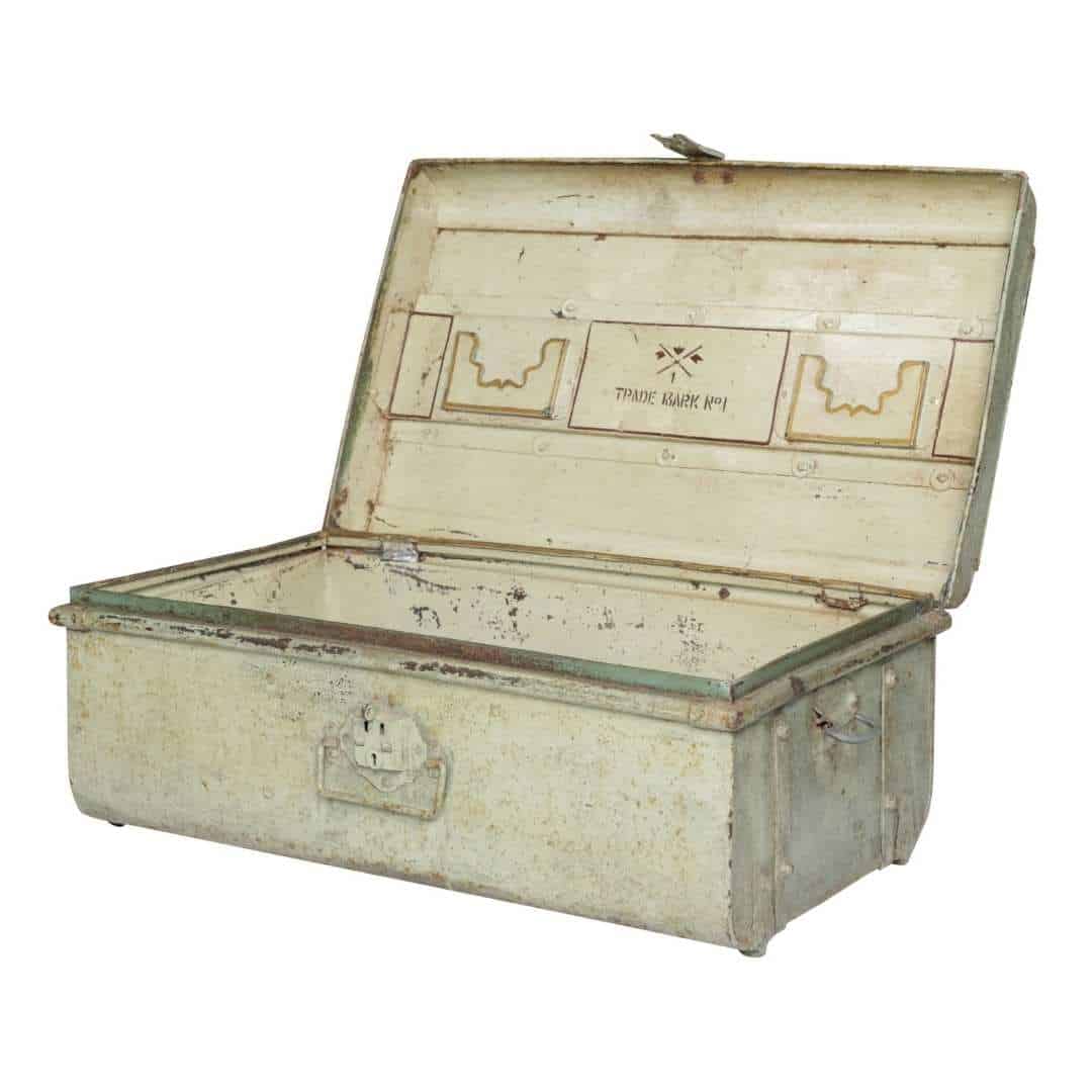 Indian Iron Vintage Trunk - Large