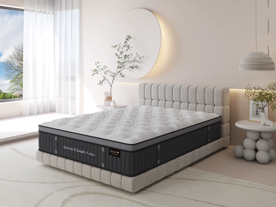 Davini Cloud Medium Mattress - King Single