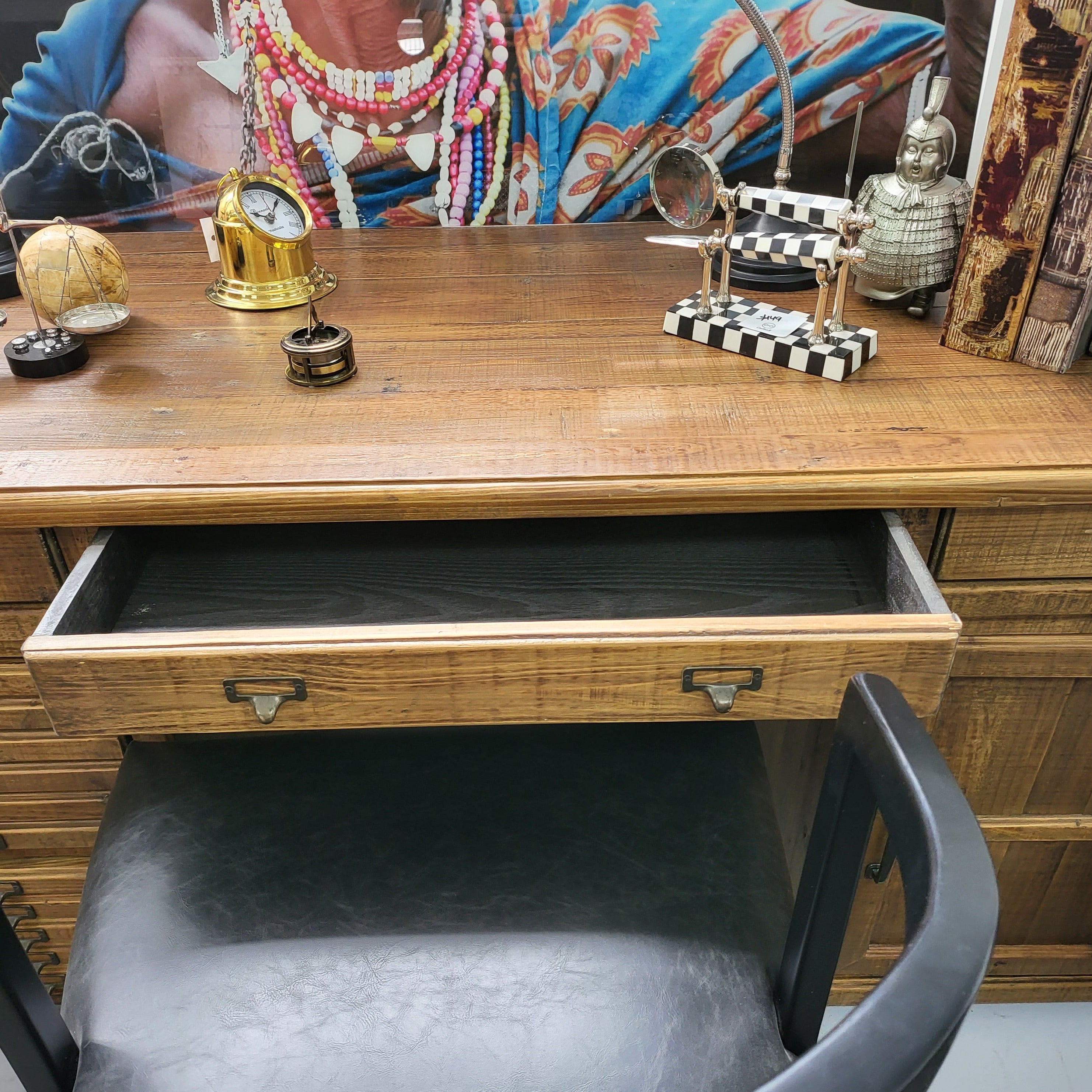 Pharmacy Reclaimed Fir Desk