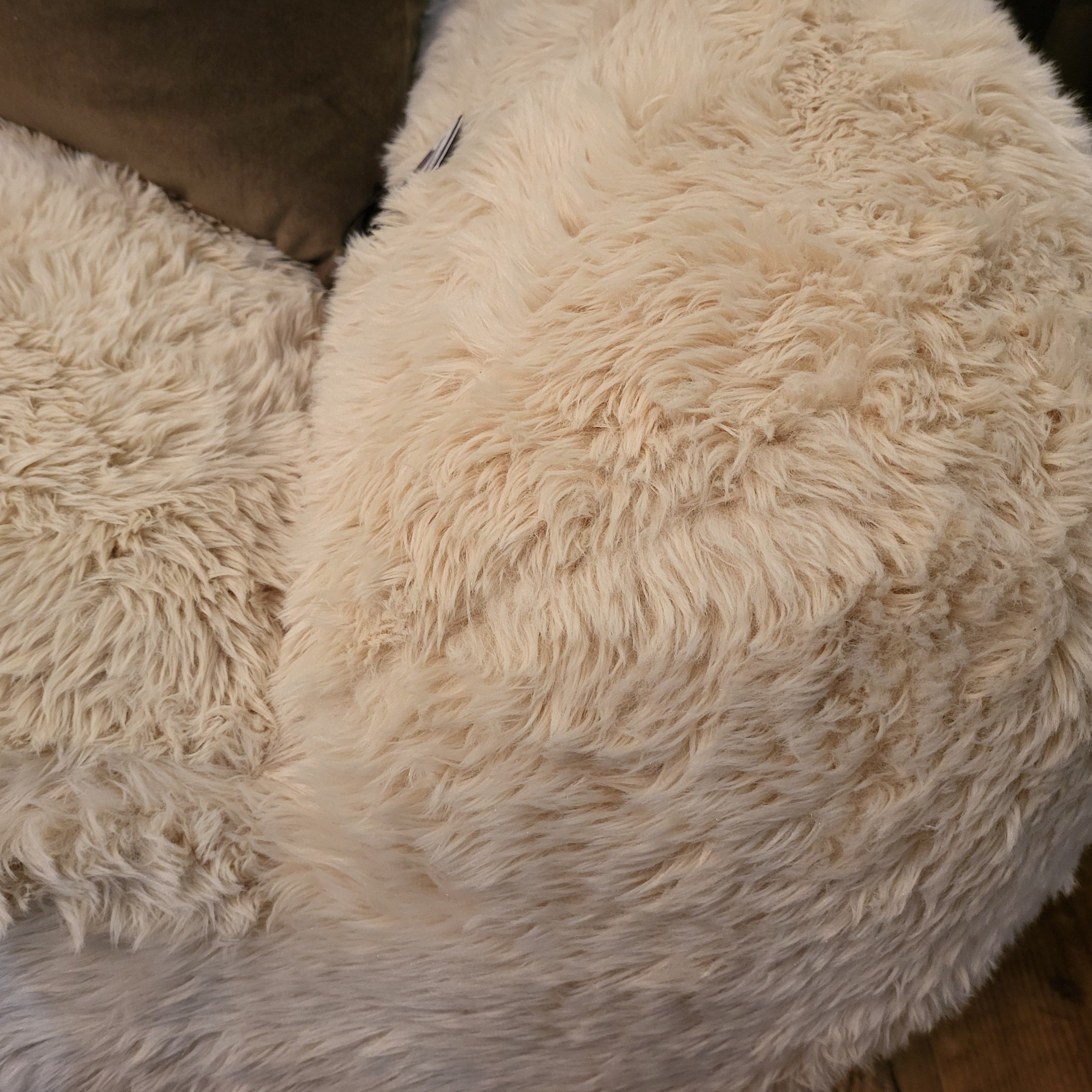 St Moritz Faux Fur 3 Seater Sofa