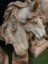 Vintage Horse Head - Antique Marble