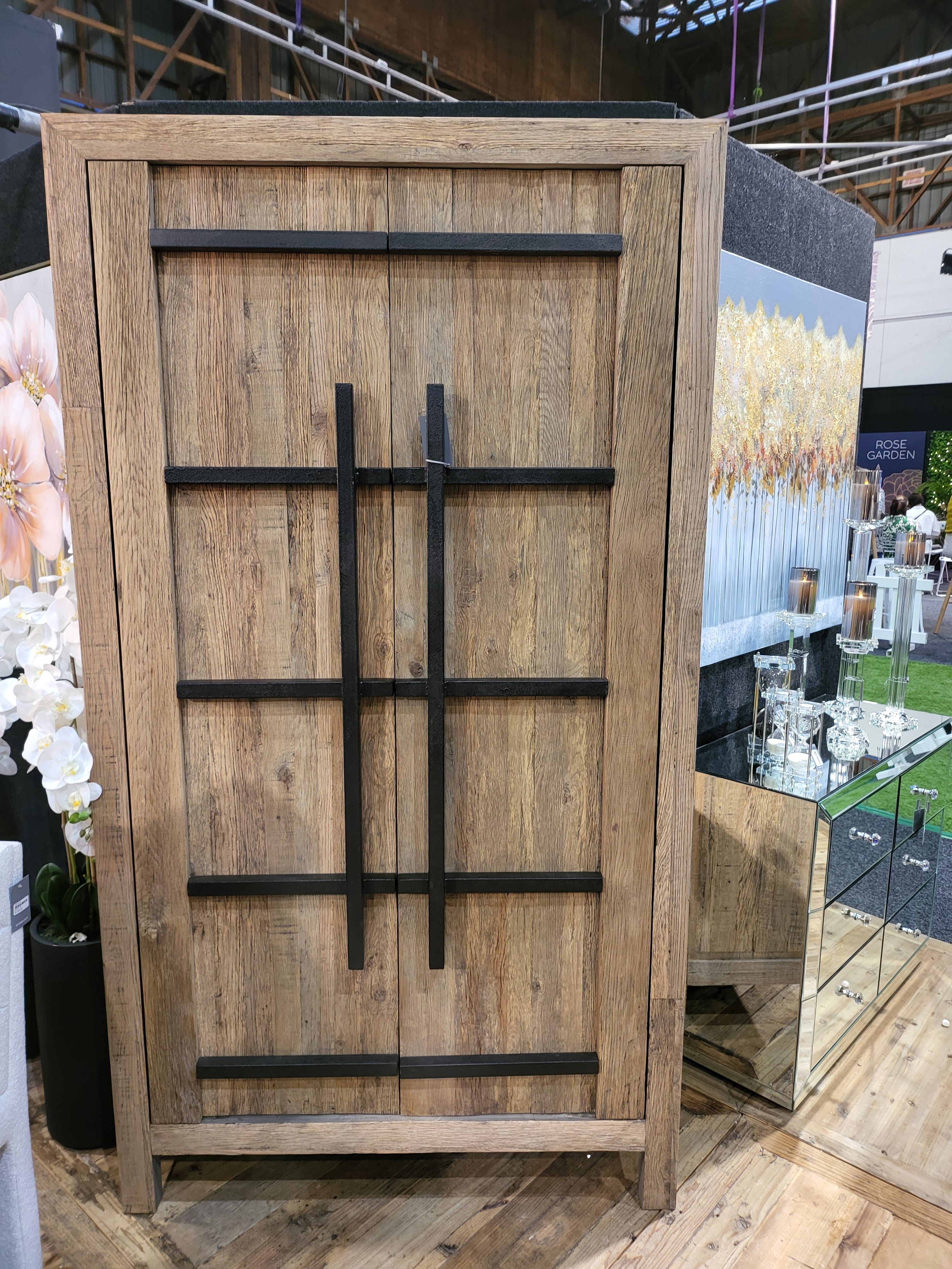 Reclaimed Oak Cabinet