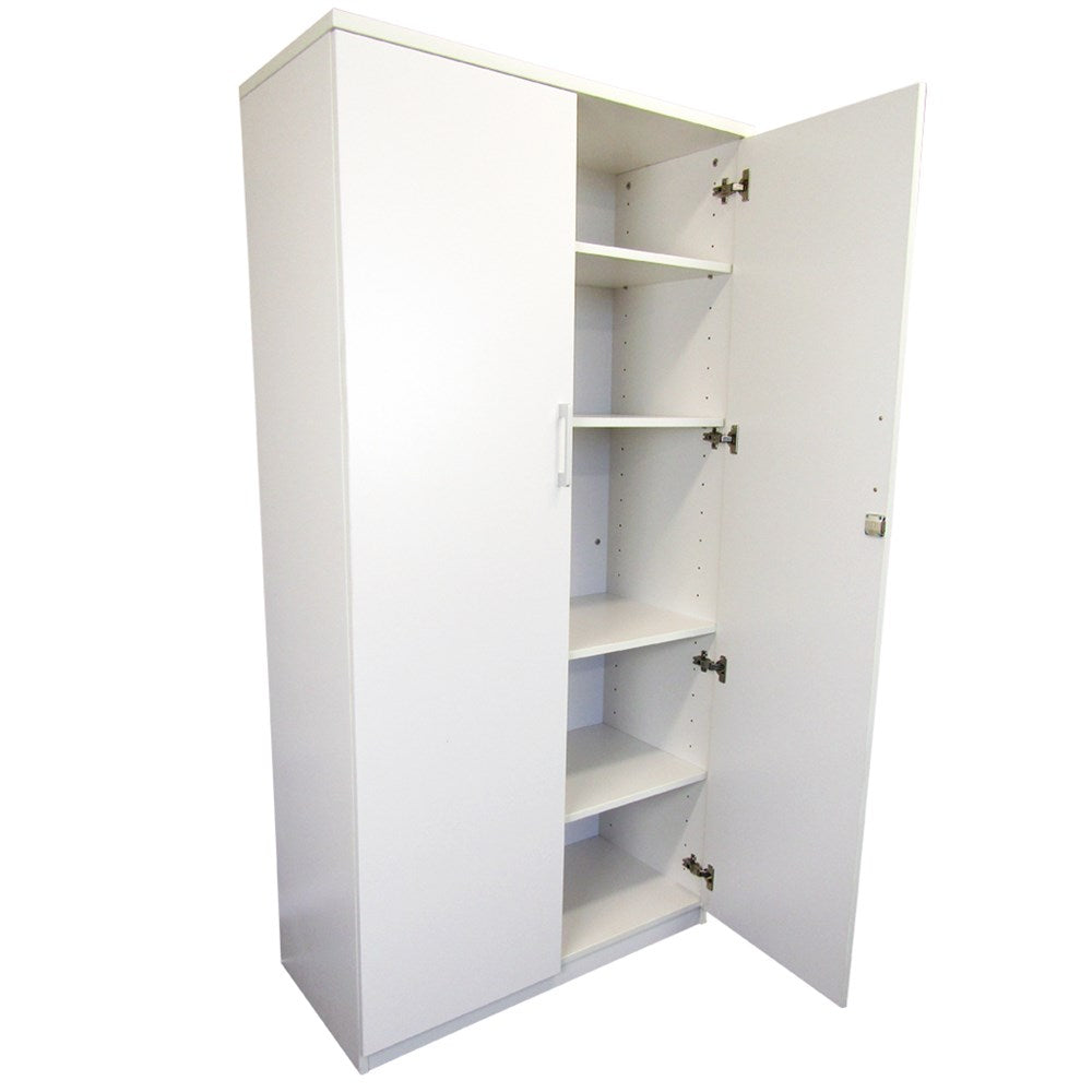 Sonic White 1800H Storage Cupboard