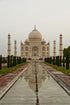 Taj Mahal Glass Wall Art