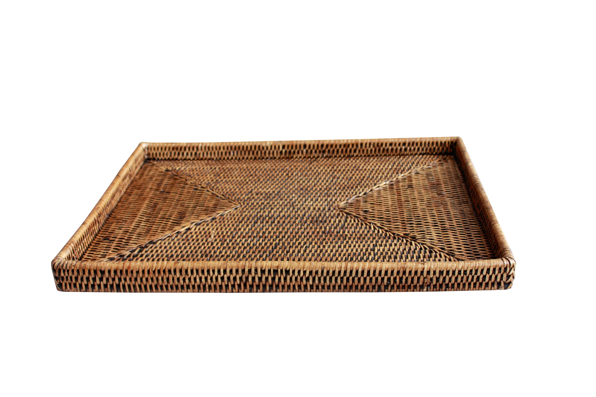 Large Rectangular Tray Brown