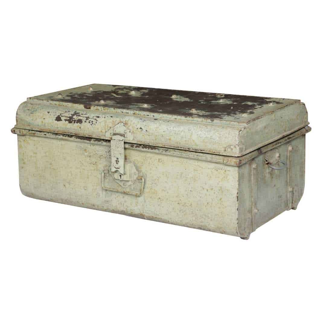 Indian Iron Vintage Trunk - Large