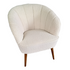 Gina Boucle Casual Armchair - Wheat