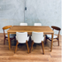 Genji 1.6 Meter Oak Dining Table -  Walnut