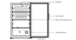 Midea 115 Cans Beverage Cooler