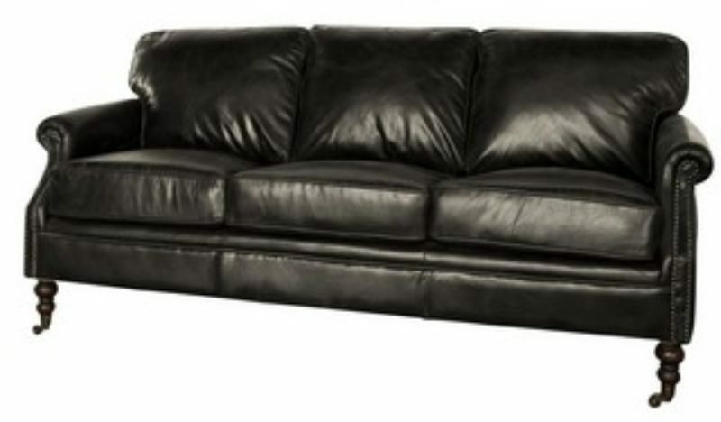 Winchester 3 Seater Belon Black