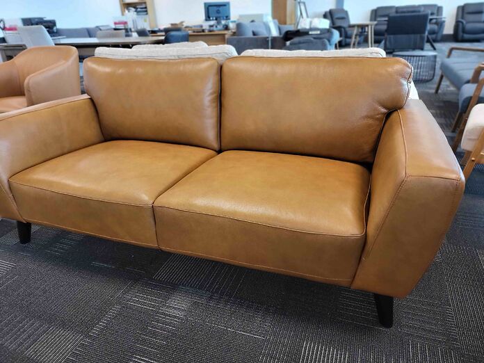 Aspen 2.5 Seat Leather Sofa