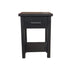 Helen Bedside Table Black