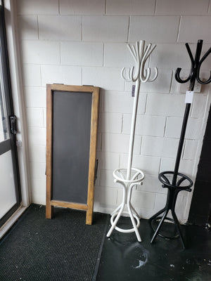 Teak Double Sided Black Board