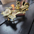 Nautical Solid Brass Sextant With Wooden Box