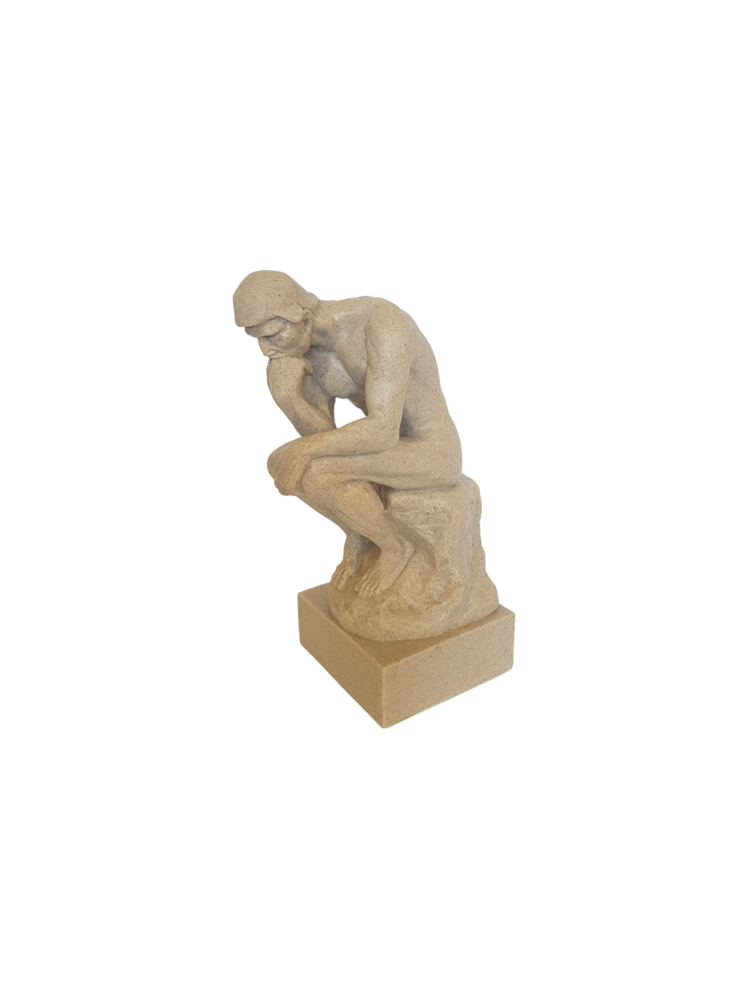 Sanstone Figurine The Thinker Large