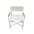 Directors Chair White Outdoor