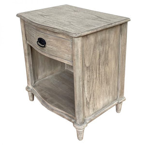 French Bedside Table 1 Drawer