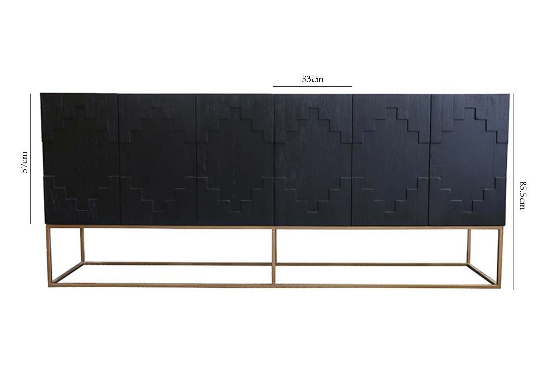 Brooklyn Sideboard Black