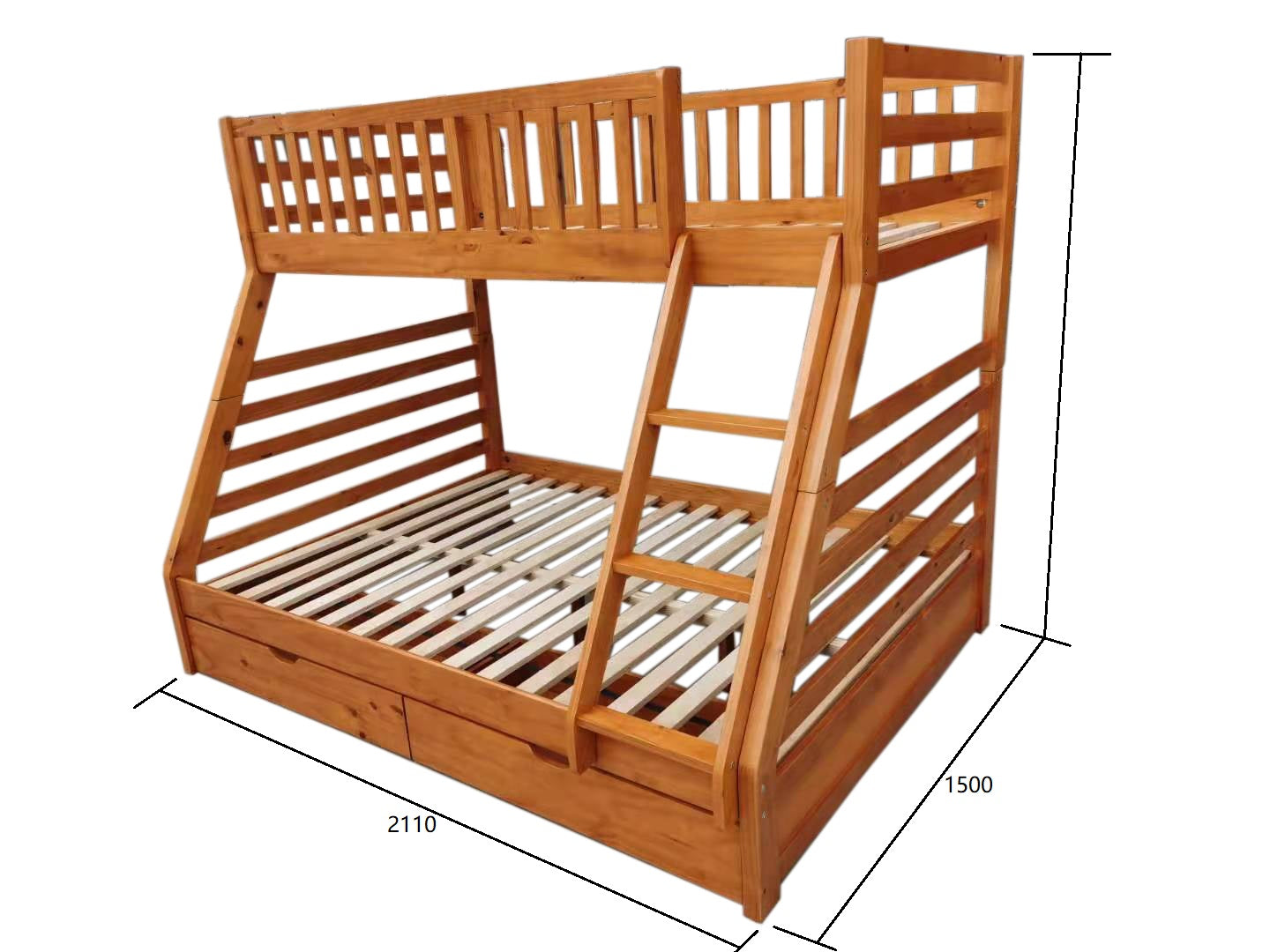 Harper Bunk Bed Natural