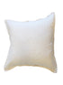 Cushion Cover Plain Cream Double Sided with A 2cm Flange