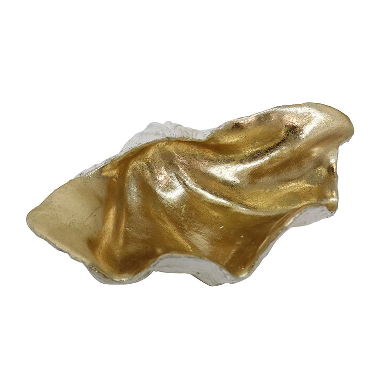 Resin Clam Shell Champagne Small