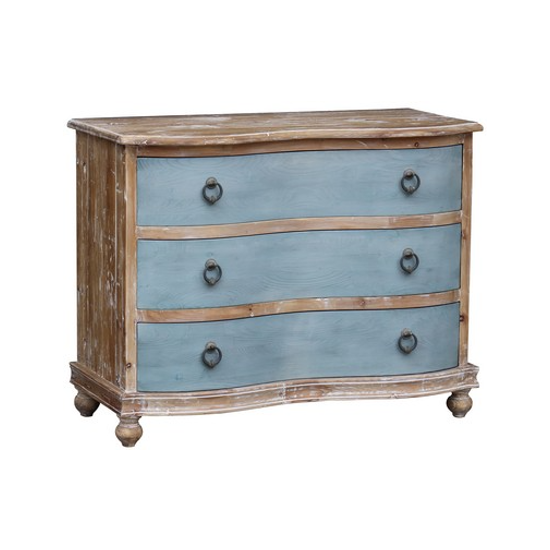 French Country 3 Drawer Chest