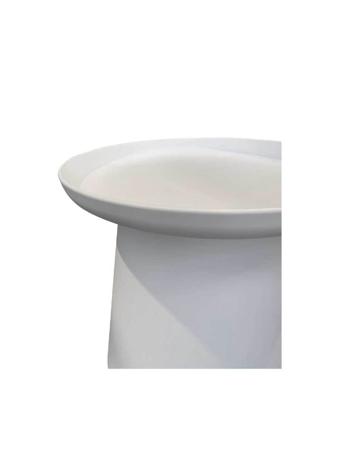 Low Romi Side Table White