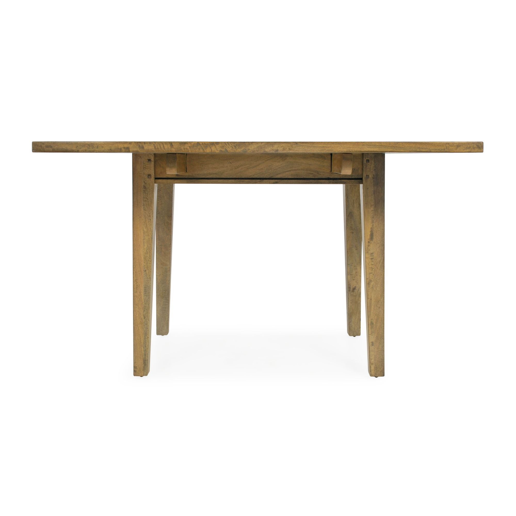 Alpine Fold Square Table - Rustic Light