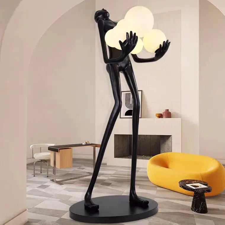 Body Sculpture Floor Lamp