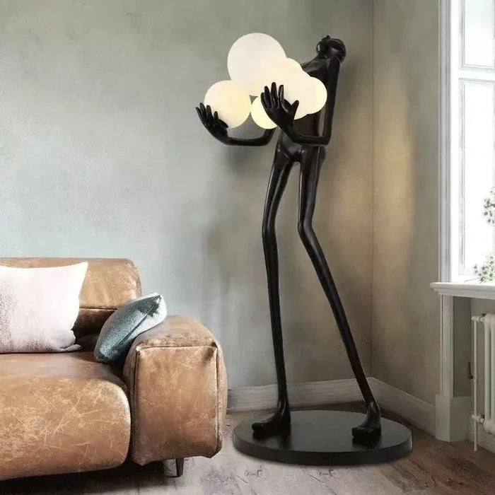 Body Sculpture Floor Lamp