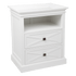 Island Life Bedside Table - White