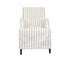 Linen Slip Cover Dining Chair with Arms