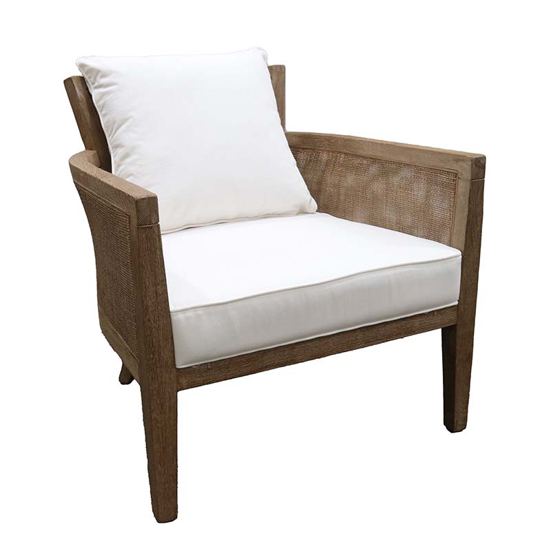 Noelie Lounge Chair-Ivory