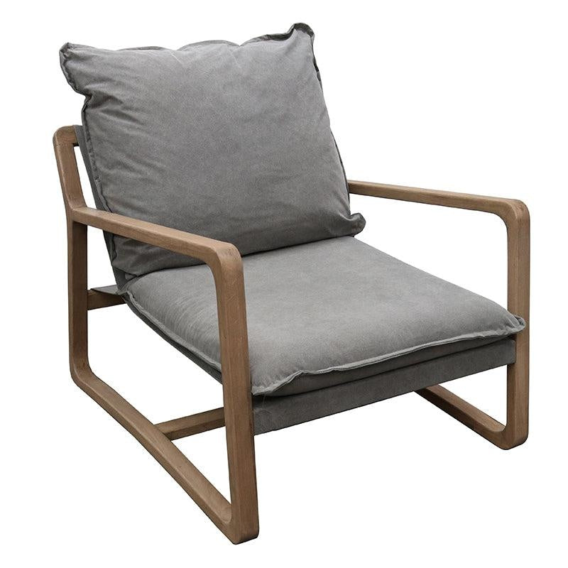 Alice Lounge Chair-Dark Grey