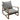 Alice Lounge Chair-Dark Grey