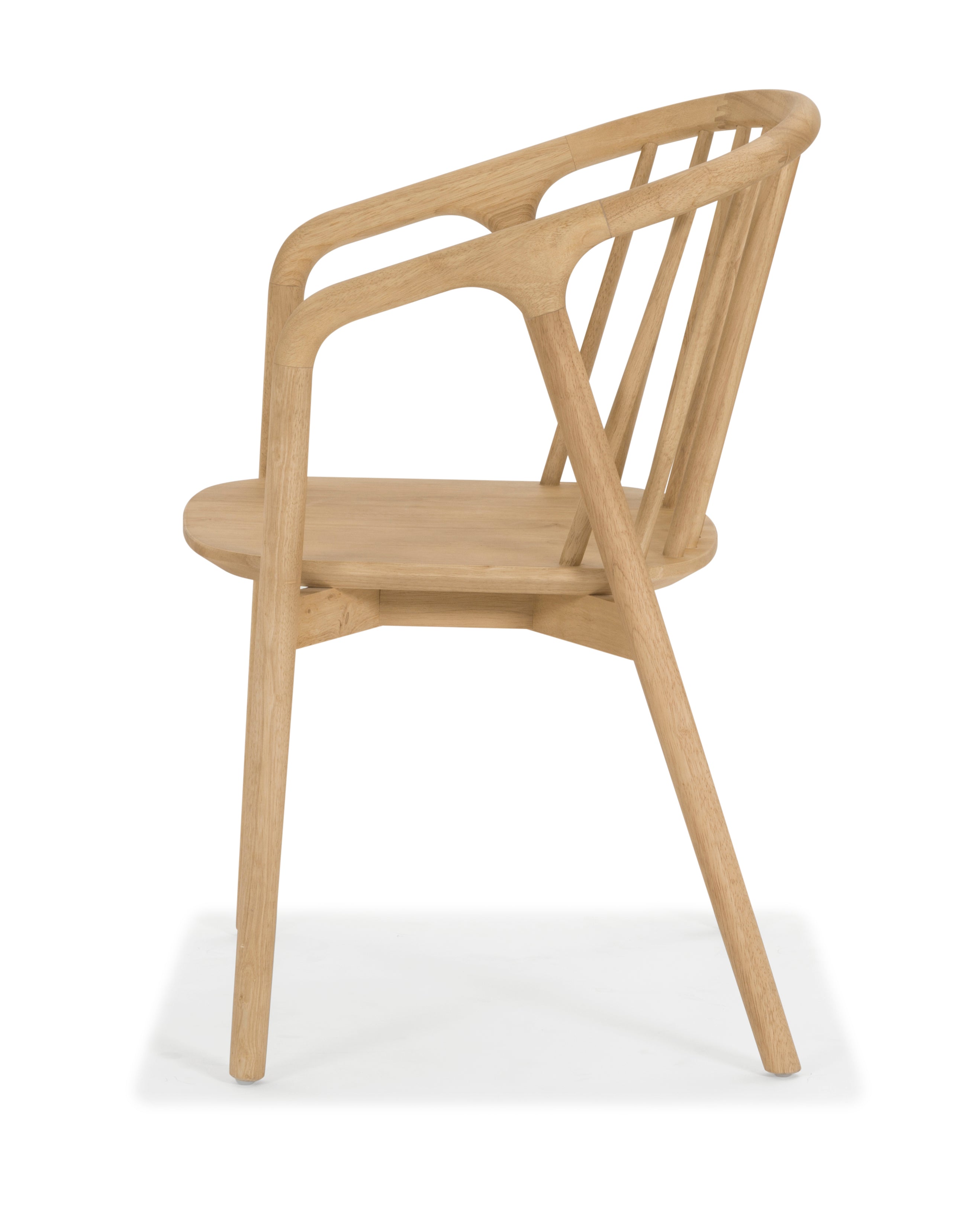 Nordic Dining Chair with Arms