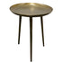 Harlem Side Table Brass Antique