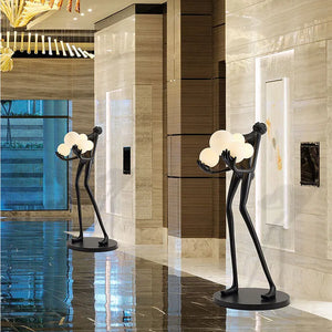 Body Sculpture Floor Lamp