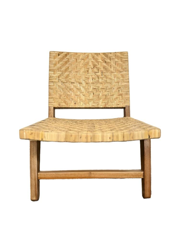 Occasional Chair - Teak & Rattan