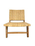 Occasional Chair - Teak & Rattan