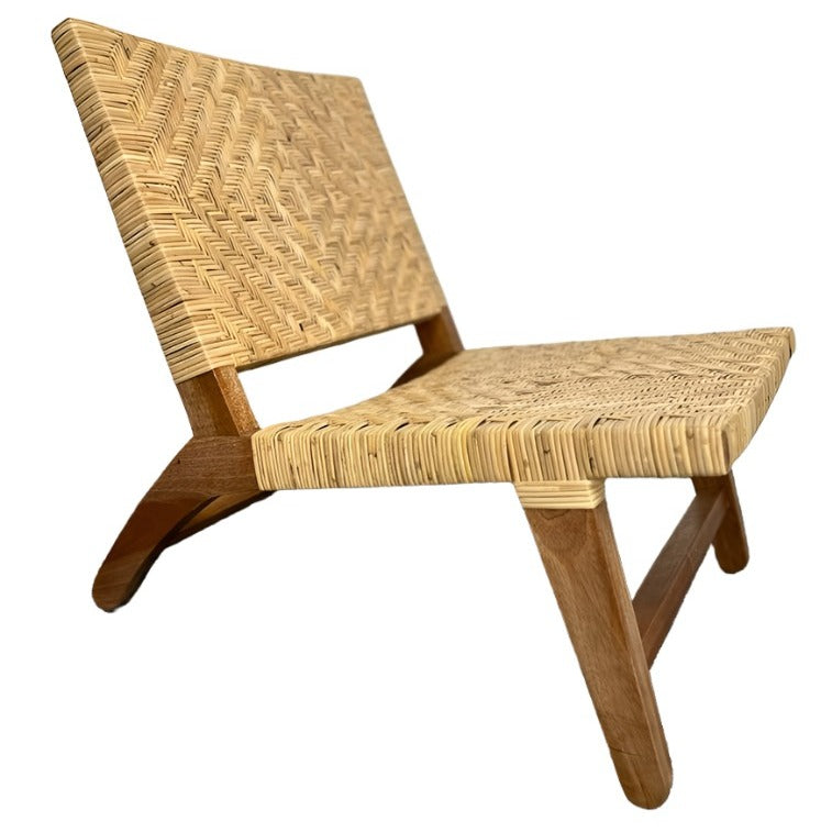 Occasional Chair - Teak & Rattan