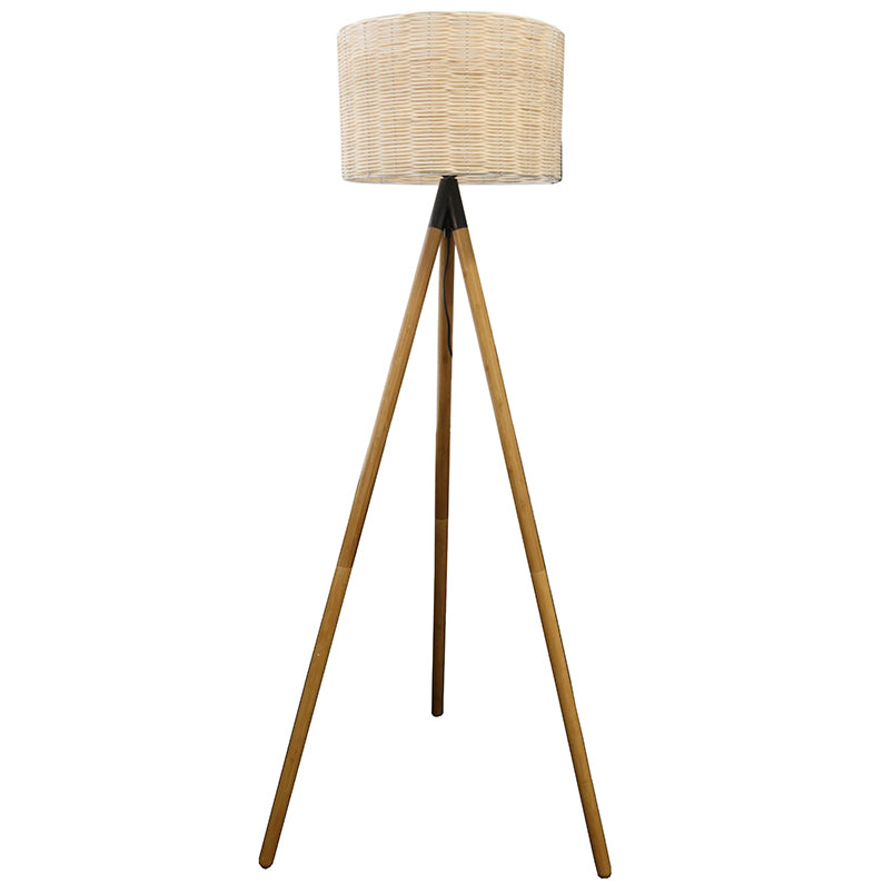 Rattan Floor Lamp