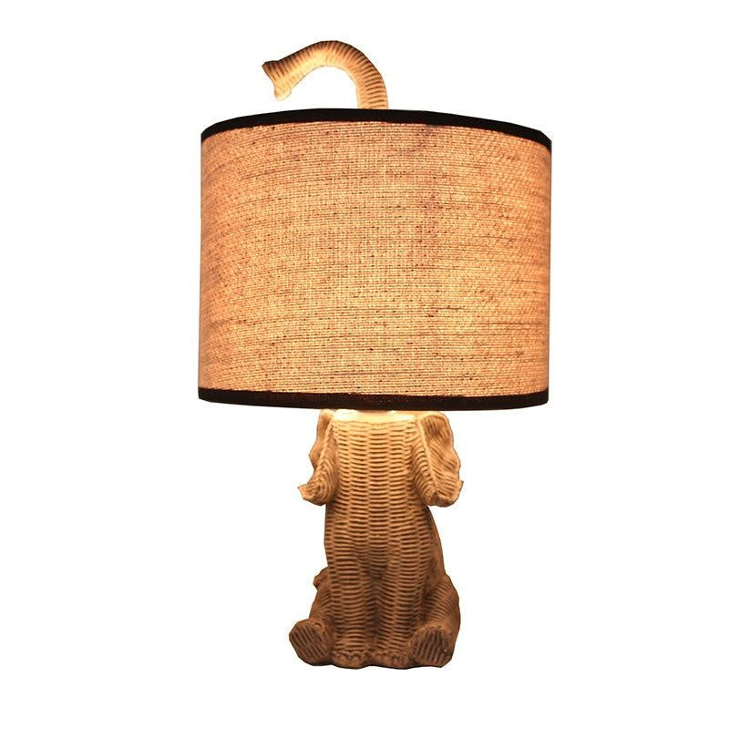 Elephant Trunk Table Lamp