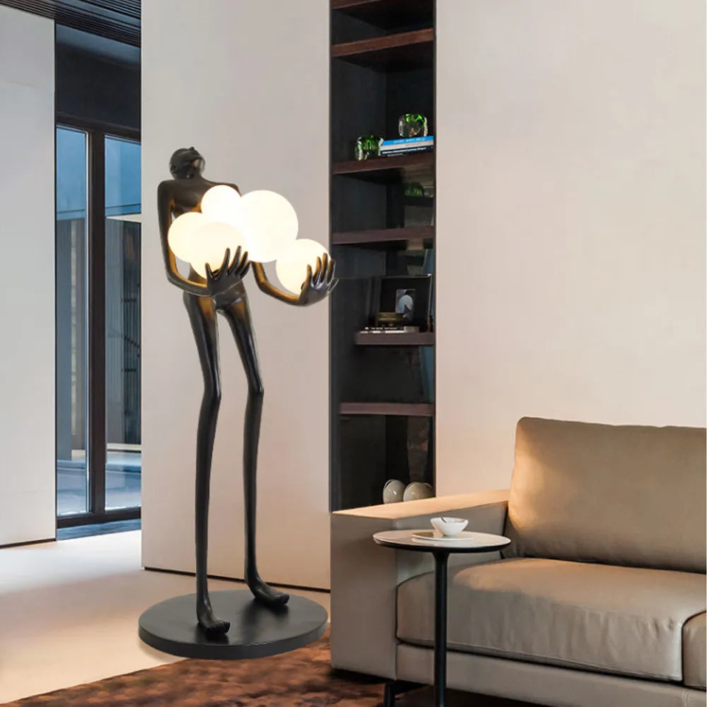 Body Sculpture Floor Lamp