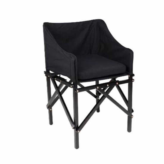 Long Island Folding Director Chair Black