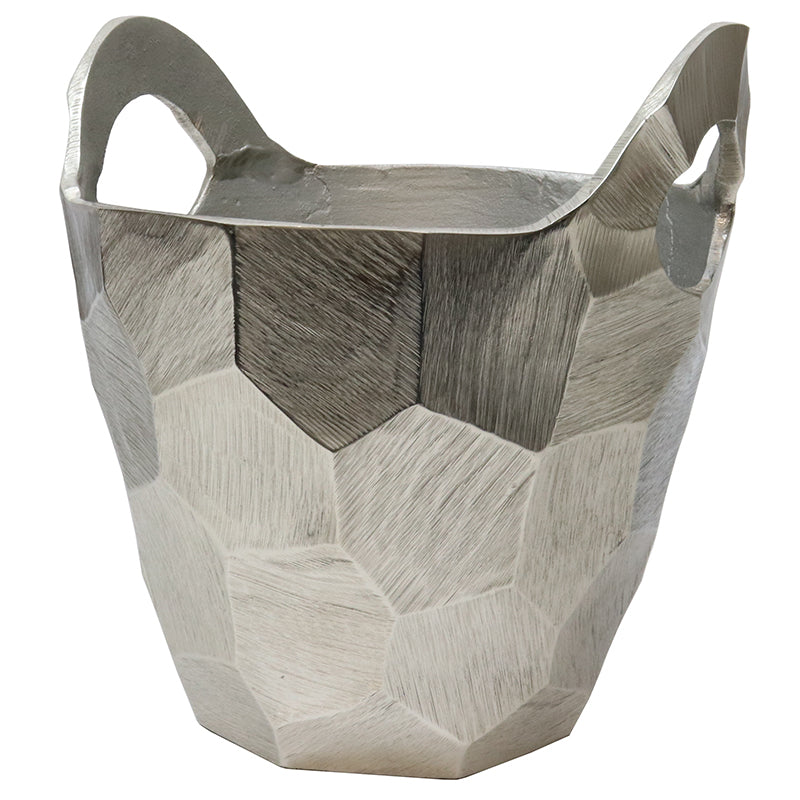 Aluminium Chisel Round Wine Bucket