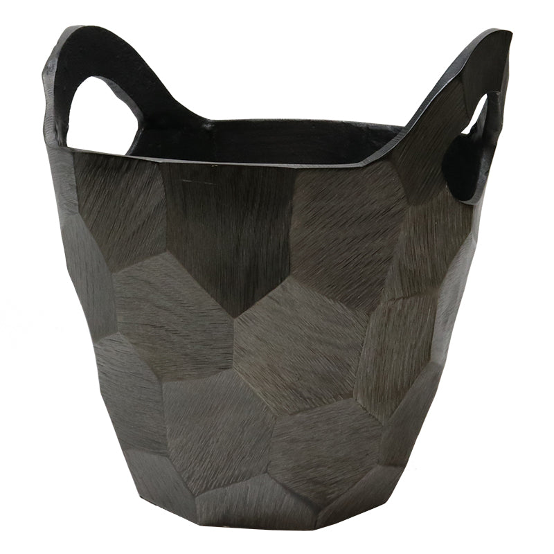 Aluminium Chisel Round Wine Bucket